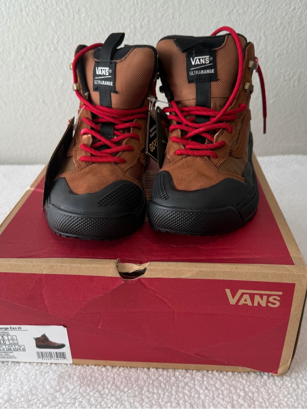 Vans Ultrarange Brown Exo Hi Boots